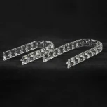 Подвесная люстра Lussole Napa LSP-7266 (LED, 220V, хрусталь, на тросе, круглые)