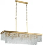 Подвесная люстра Belfast Harland 6308-10C BR CL (220V, на цепи)