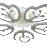 Потолочная люстра Wedo Light Dominica 75306.01.09.05