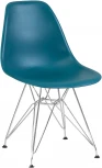Стул обеденный DSR (ножки хром, цвет морской волны (G-05))