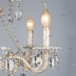 Подвесная люстра Omnilux Martina OML-79003-06 (220V, на цепи, подсвечник, свеча)