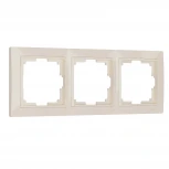 Рамка на 3 поста Snabb basic (слоновая кость) Werkel W0032003 (a051296)