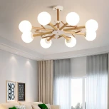 Потолочная люстра на штанге ImperiumLoft FINCH01 (220V, шарики, птички)