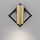 Спот Eurosvet Turro 20091/1 LED черный/ золото (220V)