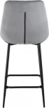 Стул полубарный Stool Group Флекс велюр серый УТ000034997
