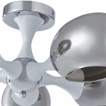 Потолочная люстра на штанге Arte Milano Napoli 329408/5 CR+WH (220V)