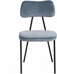 Стул SILVIA (mod. 0139124) Tetchair (Голубой,Черный).