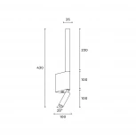 Настенный светильник Hesby Lighting Edge HSBL_0210