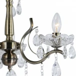 Подвесная люстра Reluce 96120-0.4-03 (220V, подвески, на цепи, подсвечник, свеча)