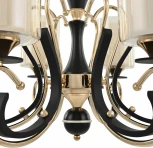 Подвесная люстра Arte Milano Florentia-2237 302237/6 Bk/Gd (220V, на цепи)