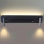 Настенный светильник с беспроводным ЗУ Lumion Cosi 5683/17WL LEDIO черный LED 17W 950Лм 3000К 220V (выключатель)