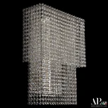 Бра светодиодное APL LED Sicilia SH500.B3.35-45.A.Ni.4000 (220V, хрусталь)