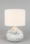 Интерьерная настольная лампа Omnilux Valdieri OML-16504-01 (220V, выключатель, цветы)