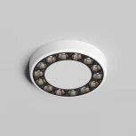 Встраиваемый точечный светильник Denkirs Dual DK2441-WB (LED, 220V, круглые)