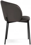 Стул Woodville на металлокаркасе Нейл серый / черный 528448