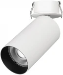 Встраиваемый точечный светильник SP-GABI-BUILT-FLAP-R60-12W Warm3000 (WH, 60 deg, 230V) (Arlight, IP40 Металл, 5 лет) 052357