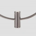 Подвесной светильник светодиодный Eurosvet Layla 50257/1 LED никель (220V, на проводе, кольцо)