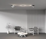 Встраиваемый светильник Maytoni Vector DL102-12W4K-B (LED, 220V, круглые)