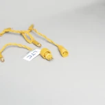 Гирлянда Нить с колпачком 10м тепло-белая 24В, 100 LED, провод золотой ПВХ, IP65 Laitcom PST100CAP-12-1WW