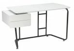 Компьютерный стол Woodville Desk white / black 11838