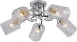 Потолочная люстра на штанге Escada Weigela 1113/5PL E27*40W Chrome (220V)