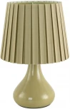 Настольная лампа Lumion Naina 8183/1T оливковый, керамика/текстиль E14 1*40W 220V (выключатель)