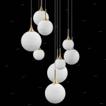 Подвесной светильник ярусный Lightstar Globo 813092 (220V, на проводе, шарики)