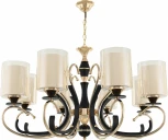 Подвесная люстра Arte Milano Florentia-2237 302237/8 Bk/Gd (220V, на цепи)