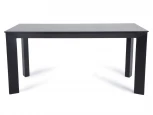 "Венето" обеденный стол из HPL 160х80см, цвет "серый гранит", каркас черный 4SIS арт.УТ-00003679