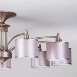 Потолочная люстра Eurosvet Adagio 60080/9 сатин-никель