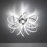 Потолочная люстра светодиодная с управлением смартфоном Citilux Джемини Смарт CL229A161E RGB (220V, умный дом - Алиса, Маруся, Сири)