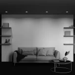 Встраиваемый светильник Maytoni Intro DL019-GX53-B (220V, круглые)