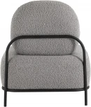 Кресло Stool Group Стоун ткань букле серый УТ000036910
