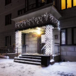 Светодиодная гирлянда ARD-EDGE-PRO-5600x900-BLACK-240LED-MILK-STD White (230V, 15W) (IP65)