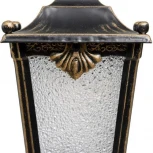 Наземный фонарь Кузнечное дело Квадро 26-001-ЧЗ (220V, ковка, под старину, IP54)