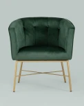 Кресло Stool Group Шале велюр зеленый УТ000005601