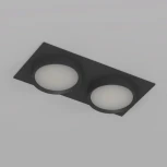 Встраиваемый светильник Denkirs Flat DK2092-BK (220V)
