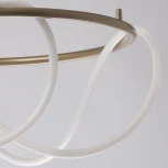 Подвесной светильник с гибким неоном DeMarkt Толедо 312013201 (LED, 220V, на тросе)