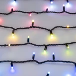 Светодиодная гирлянда ARD-STRING-PRO-10000-BLACK-95LED-LIVE RGBW-DMX (24V, 10W) (IP65)