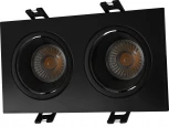 Встраиваемый точечный светильник Denkirs DK3021 DK3072-BK (220V)