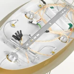 Подвесная люстра LED Lussole Knox LSP-7411 (220V, на проводе)