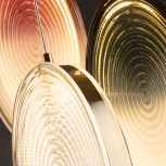 Подвесной светильник Freya Lolli FR6139PL-L24BS (LED, 220V, на проводе, круглые)