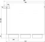 Подвесной светильник Freya Stick FR5395PL-L12B (LED, 220V, на тросе)