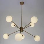 Потолочная люстра на штанге Zortes Ragy ZRS.1893.08 (220V, шарики, IP21)