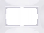 Рамка для двойной розетки Snabb basic (белый) Werkel W0082001 (a051304)