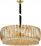 Подвесная люстра AM Group SPARKLY SPARKLY D800 GOLD (220V, на цепи)