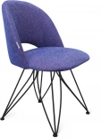 Стул SHT-ST34/S113 синий мираж/чёрный муар Sheffilton 9307565301