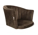 Стул полубарный Sheffilton SHT-ST42-1/S29-1 кофейный трюфель/черный муар от фабрики Sheffilton