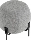 Пуф Флик букле серый УТ000036755