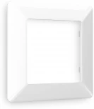 Рамка Ambrella Volt ALFA Line (Белый глянец) 1-ая AF110101